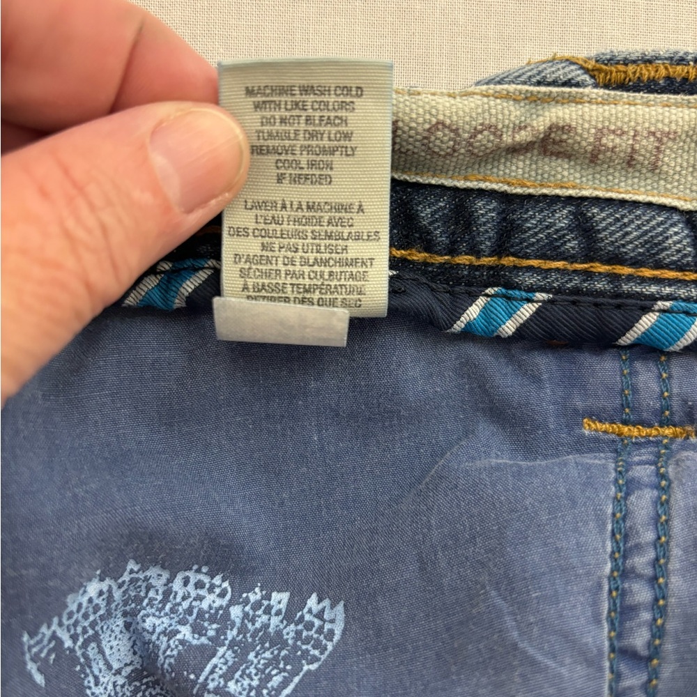 American Eagle Mens 31/30 Relaxed Straight Leg Jeans Medium Wash Blue De… - Picture 12 of 16